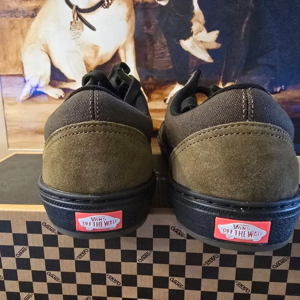 Men’s Vans BMX Old Skool Low Coal Brown Mens Shoes VN000D3MEMP RARE size 12 US - Picture 7 of 11